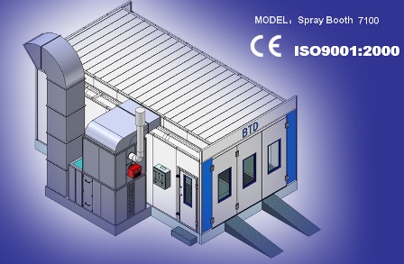 spray booth 7100  Made in Korea